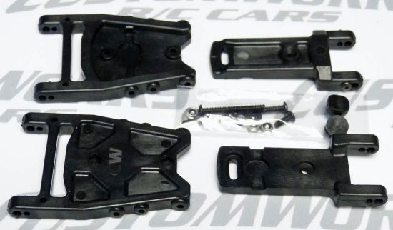 Custom Works Adjustable Toe A-Arm (WIDE), CW-3244