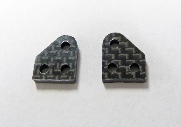Custom Works Carbon Front Shock Mounts (pr), CW-3252