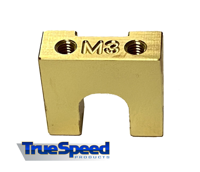 TrueSpeed M3 Brass Low Profile Servo Mount, CW-3527