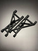 RC10T Front Arms, black 