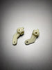 RC10 Worlds Steering Blocks, white