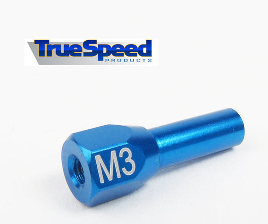 Custom Works 3mm Steering Bellcrank Post, CW-3644