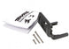 Wheelie bar mount (1)/ hardware (black) TRA-3677