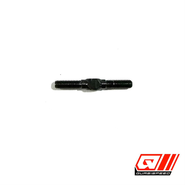 Team GFRP / Quasi Speed 25mm Black Titanium Turnbuckle, QS-1225B
