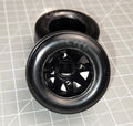 CRC Rear GT-R rubber tires, mounted (pr), CRC-23121