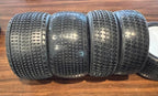QuasiSpeed Rubber LOW PIN / LOW TREAD Front Tires with Inserts (2) QS-1615