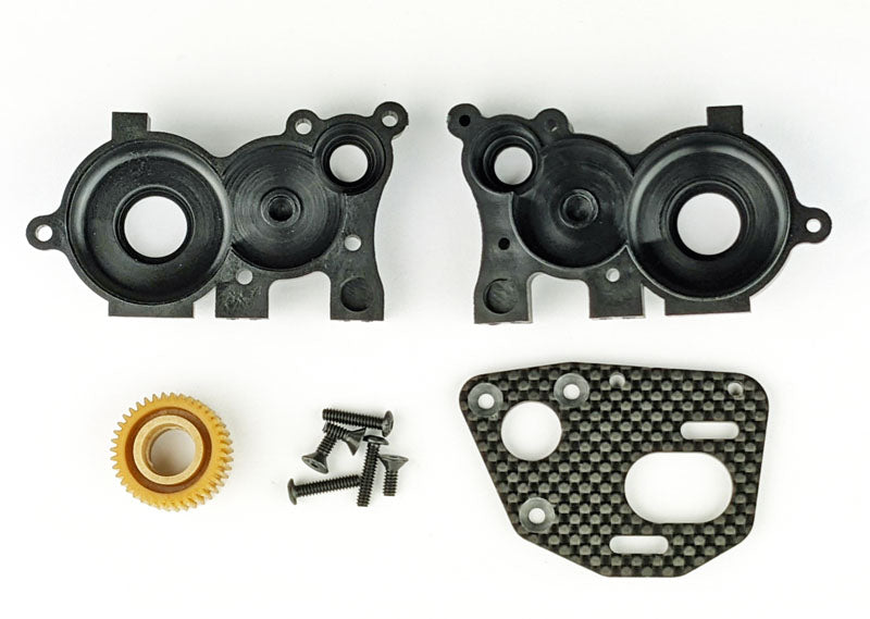 Custom Works V2 Laydown Transmission Upgrade Carbon Mount, CW-4494