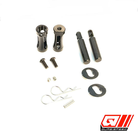 Team GFRP / Quasi Speed Front Direct Mount Body Post Kit - Metric QS-1472