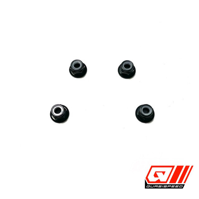 Team GFRP / Quasi Speed 4MM Wheel Lock Nut Right Hand Thread, QS-6425