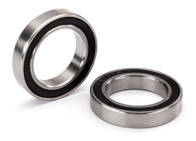 Traxxas X-Maxx Ball bearings, black rubber sealed (8x16x5mm) (2), TRA-5118A