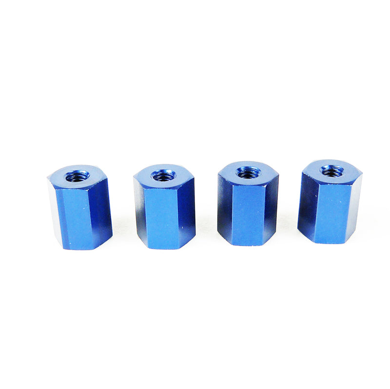Custom Works Hex Standoffs M3 x 9mm Tall (4), CW-5339