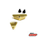 Team GFRP / Quasi Speed Metric Brass Arm Inserts (GFR-1341), GFR-1332M