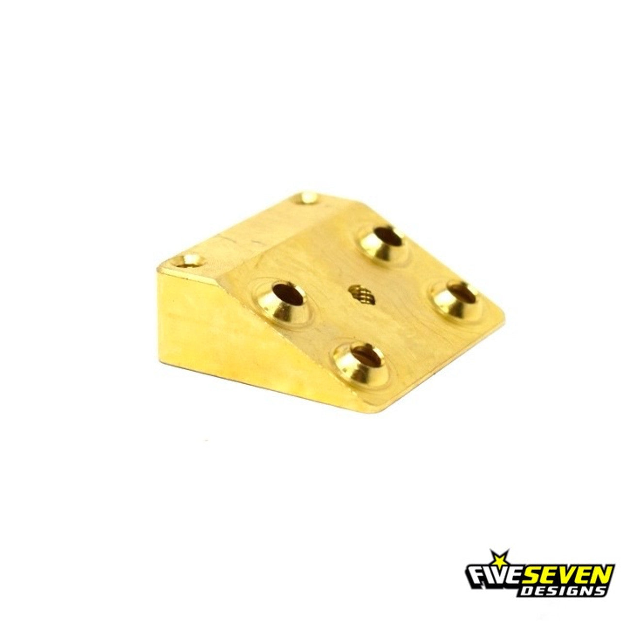 Team GFRP / Quasi Speed GF6 Brass Front Kickup Block, 57-5111