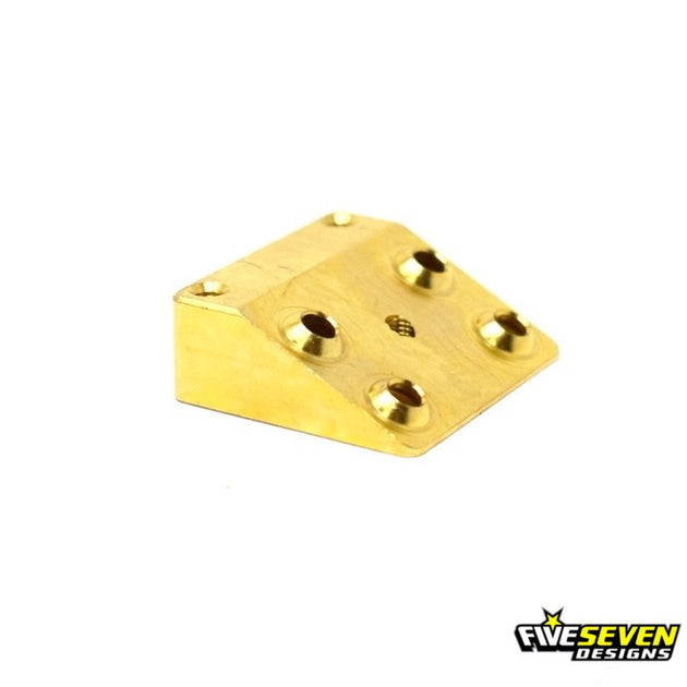 Team GFRP / Quasi Speed GF6 Brass Front Kickup Block, 57-5111
