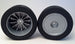 Custom Works X2 Foam Rear 1/10 DirtOval Tires, CW-6295