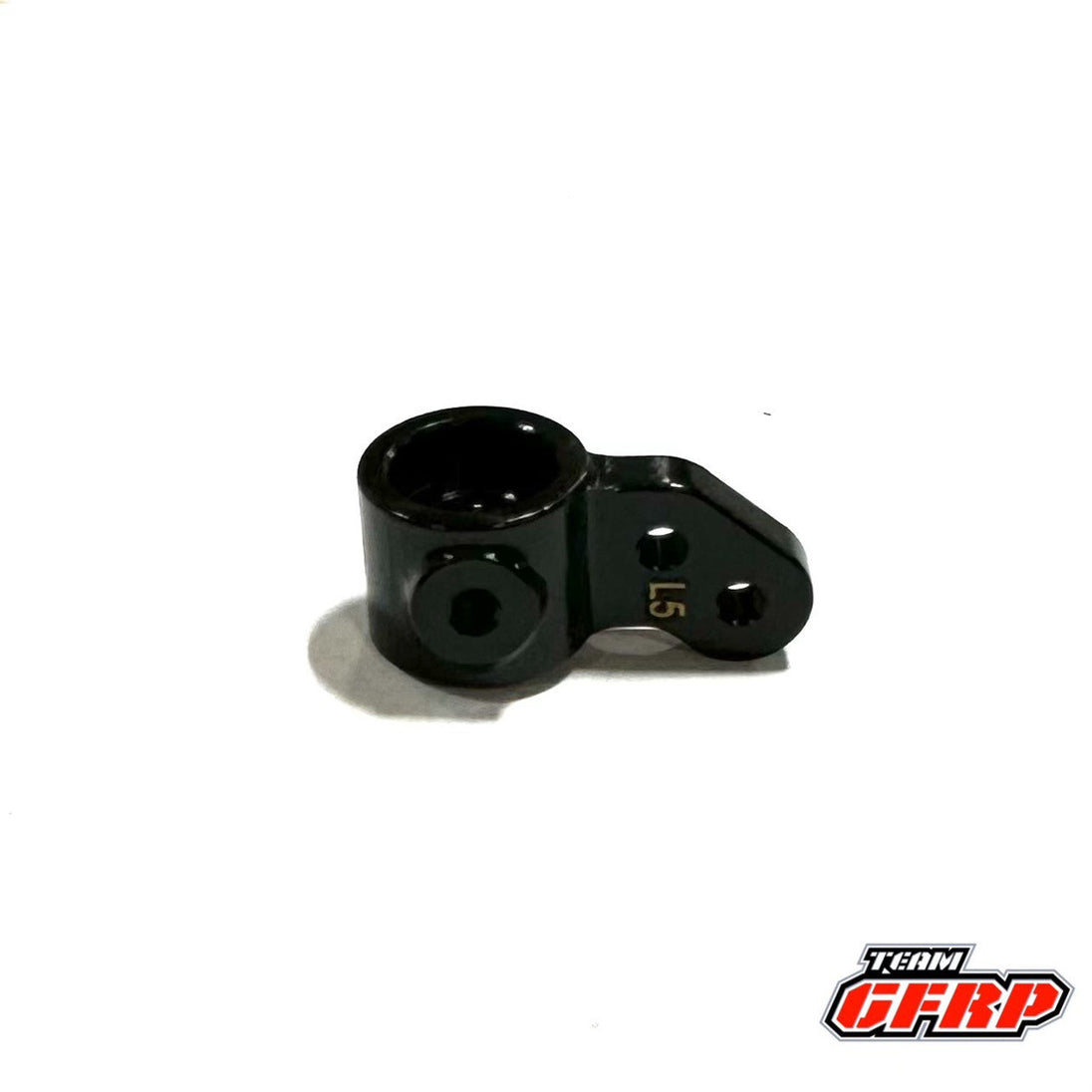 Team GFRP / Quasi Speed Brass 5 Degree Molded Steering Arm (hex) fits Assault, Assailant, Hustler GFR-1608