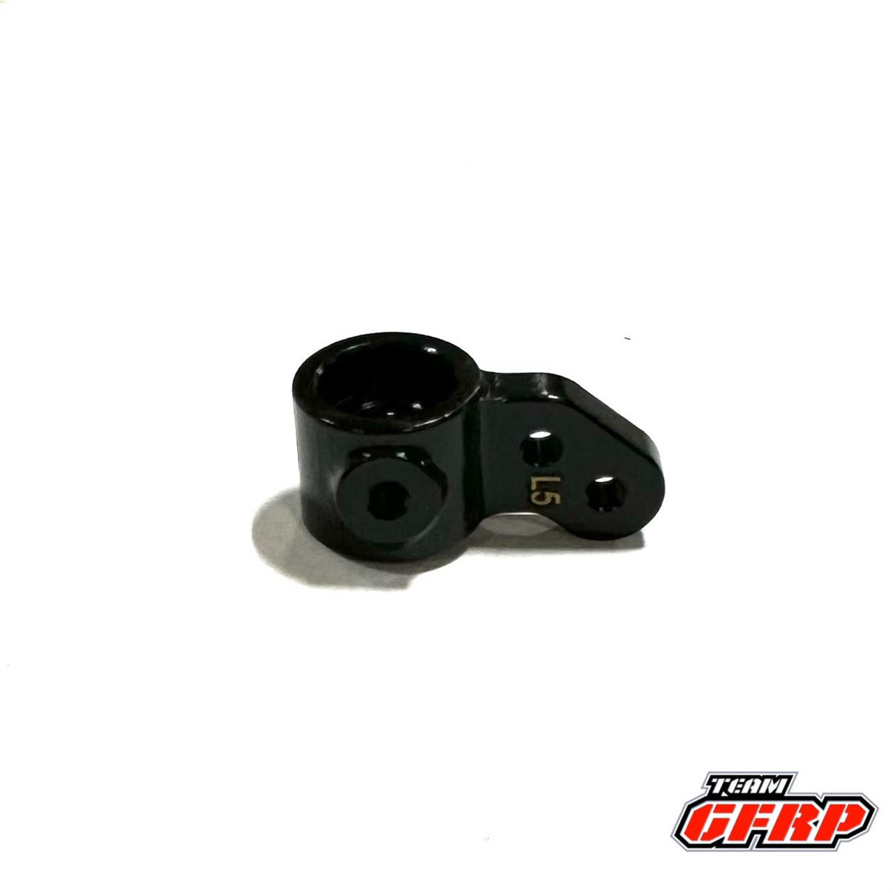 Team GFRP / Quasi Speed Brass 5 Degree Molded Steering Arm (hex) fits Assault, Assailant, Hustler GFR-1608