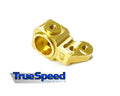 Custom Works M3 Brass Front Spindle for Hex Axle, CW-7256