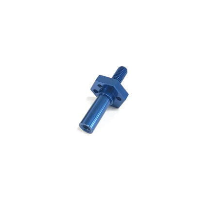 Custom Works Aluminum Front Axle 12mm Hex 5mm Offset, CW-7258