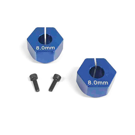 Custom Works 12mm Clamping Hex for 5mm Axle 8mm Offset, CW-7281