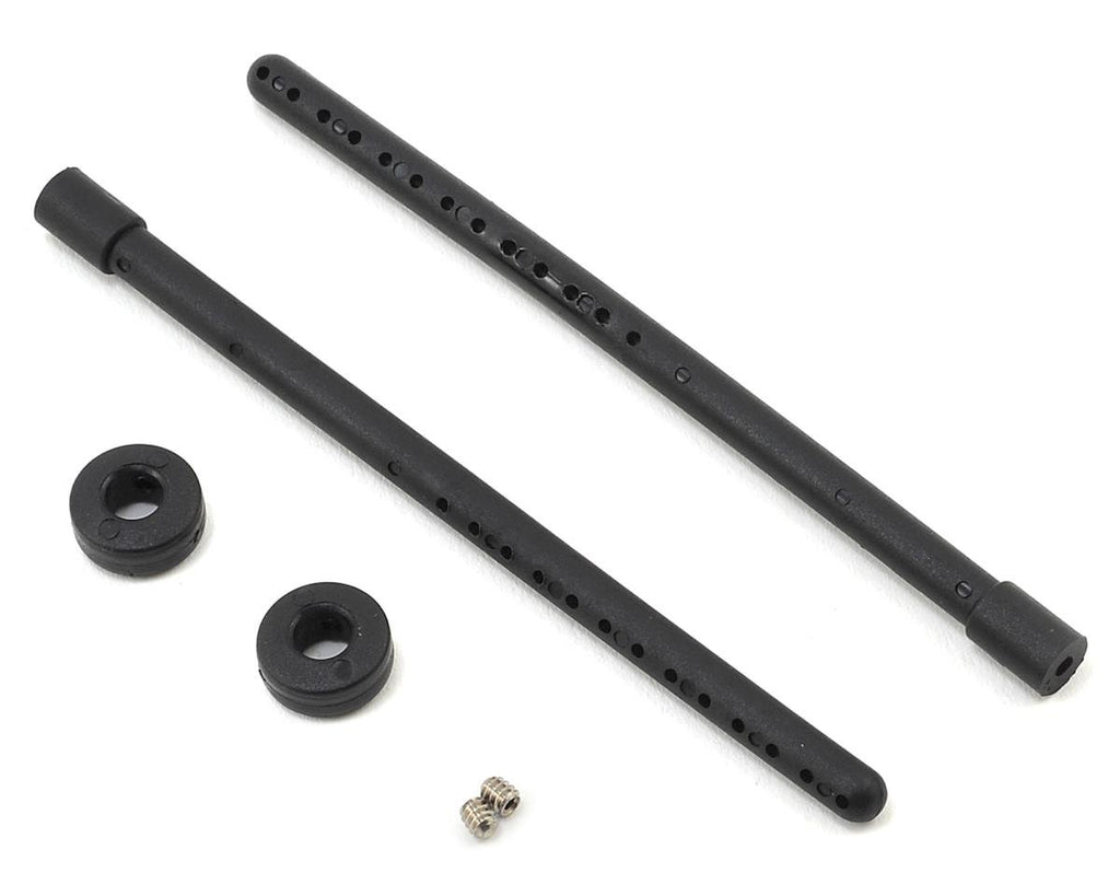 CRC Body Post with Collars, Black 4" (2), CLN-7728
