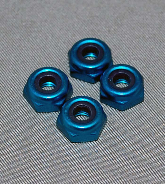 8/32 Aluminum Low Profile Nuts (4), IRS-209