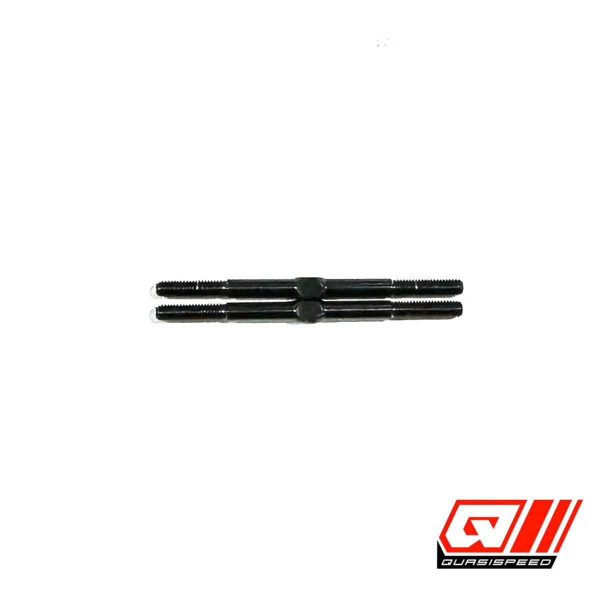 Team GFRP / Quasi Speed 50mm Black Titanium Turnbuckles, QS-1250B