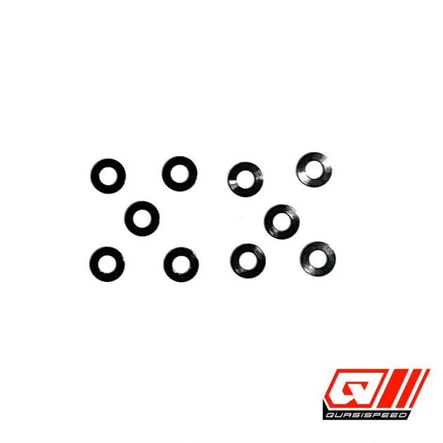 Team GFRP / Quasi Speed Shock Shaft Washer (10) fits all GFRP cars QS-5054