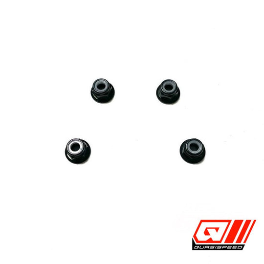 Team GFRP / Quasi Speed Left Hand Thread Wheel Nut (4), QS-6426