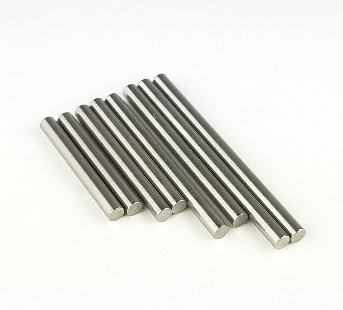 Custom Works Titanium Hinge Pin Set fits all CW cars (8), CW-8500