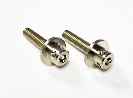 Custom Works Titanium Wing Mount Bolts (2)