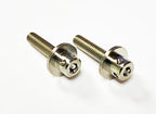 Custom Works Titanium Wing Mount Bolts (2)
