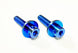 Custom Works Titanium Wing Mount Bolts (2)