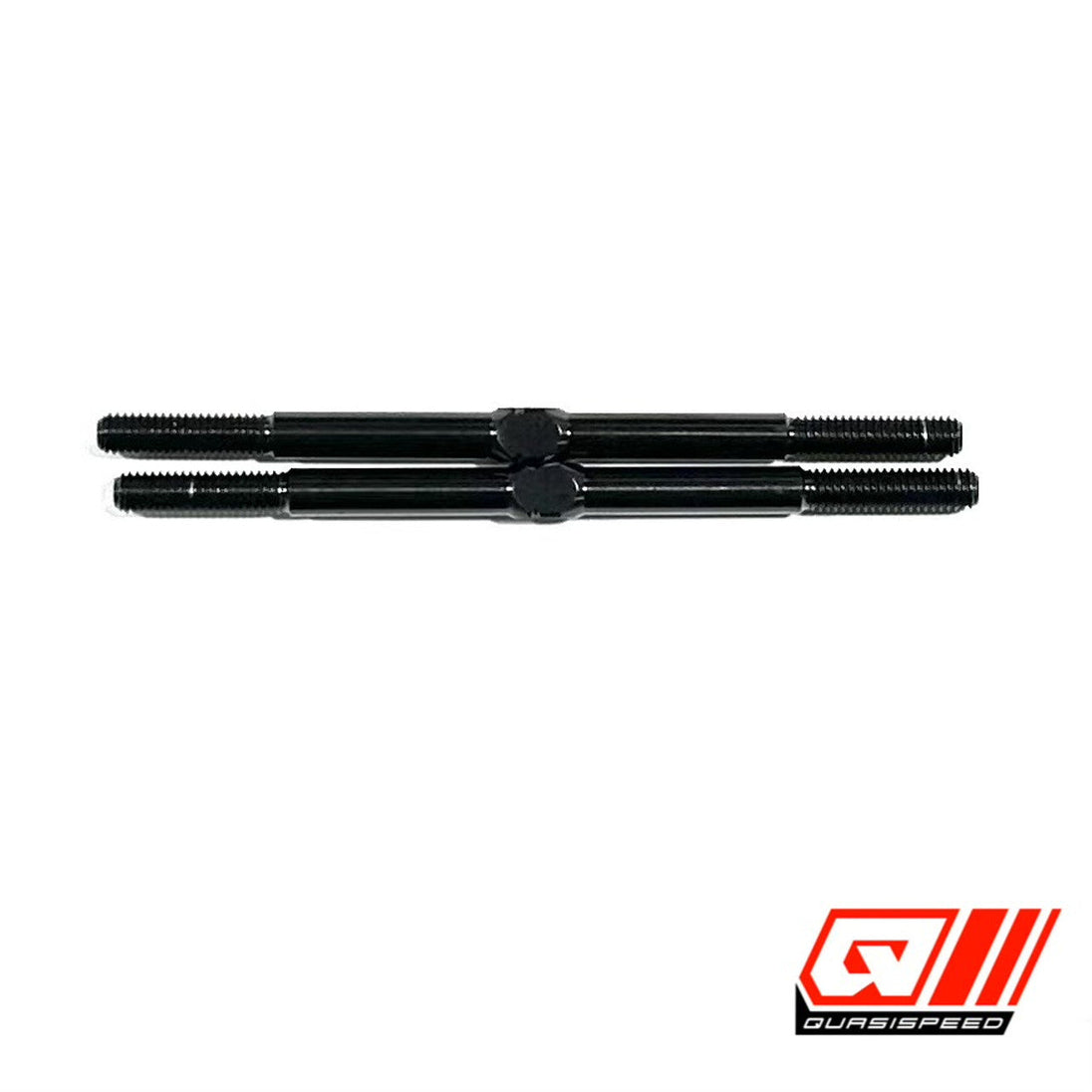Team GFRP / Quasi Speed 57mm Black Titanium Turnbuckles, QS-1257B