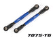 Traxxas Maxx Toe links, front (TUBES anodized, 7075-T6 aluminum, stronger than titanium), TRA-8948X