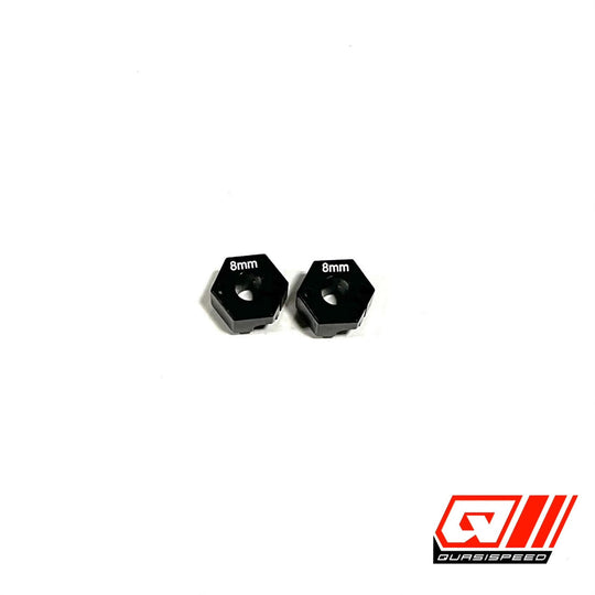 Team GFRP / Quasi Speed 8mm Rear Wheel Hex Adapter with Pin QS-1422