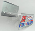 Custom Works Flat 7x7 Sprint Top Wing w/ Mounts, CW-9137