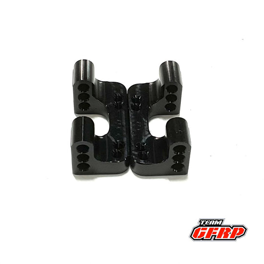 Team GFRP / Quasi Speed Aluminum Plus 2 Metric 1/3 Toe Blocks, GFR-3326
