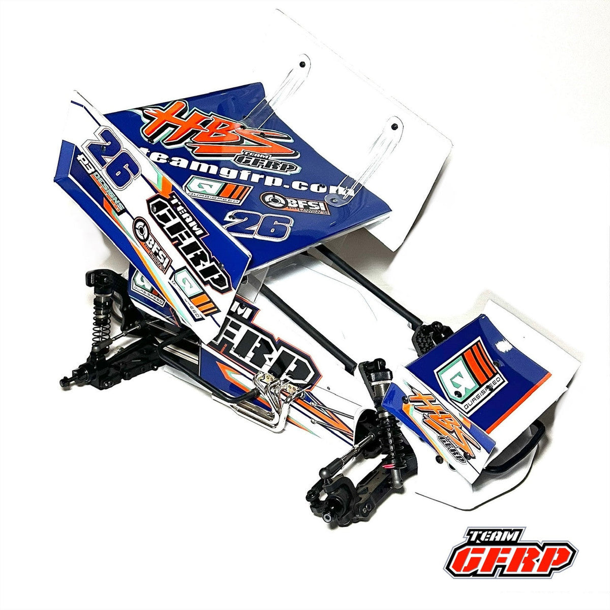 Team GFRP / Quasi Speed 2026 HBS High Bite Sprint Car Kit, GFR-7017