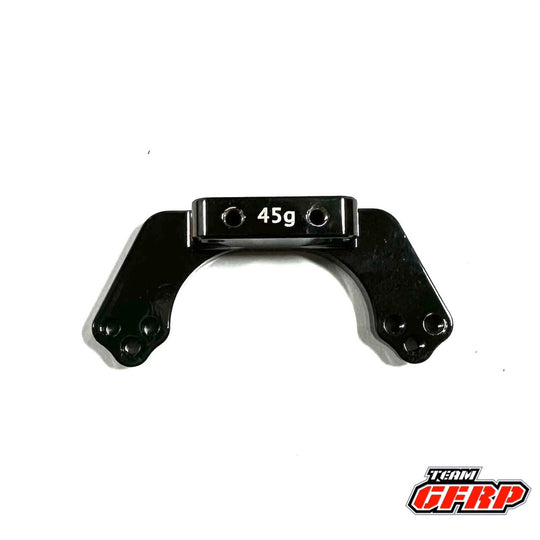Team GFRP / Quasi Speed Metric Brass Rear Camber Link Mount, GFR-1293M