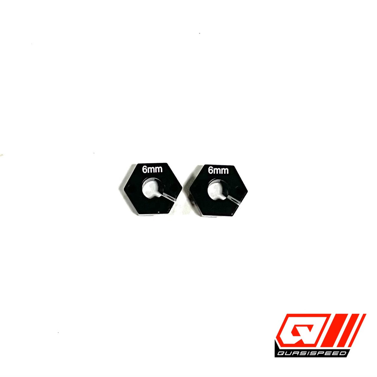 Team GFRP / Quasi Speed 6mm Rear Wheel Hex Adapter with Pin QS-1421
