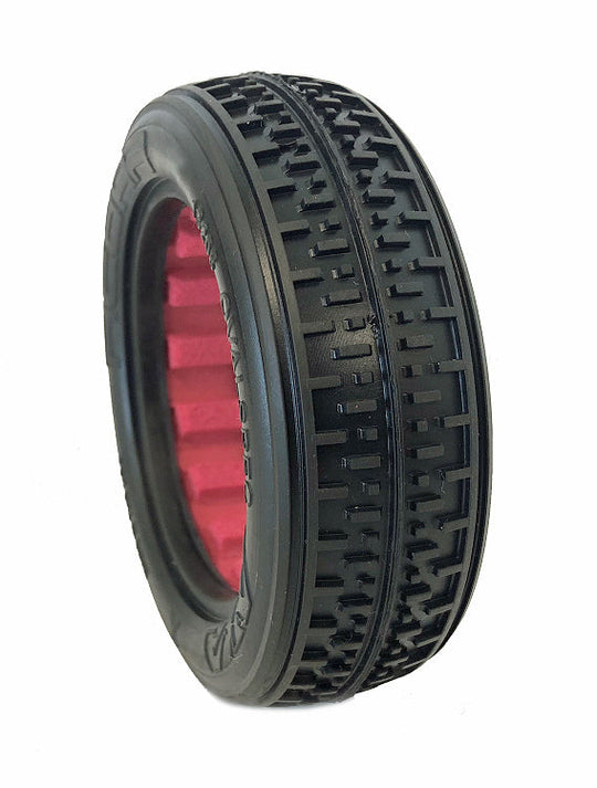AKA Super Soft Rebar 2.2” Front Buggy Tire (2) with Inserts AKA-13208VR
