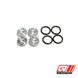 Team GFRP / Quasi Speed Small Bore 4 Hole Pistons, QS-5019