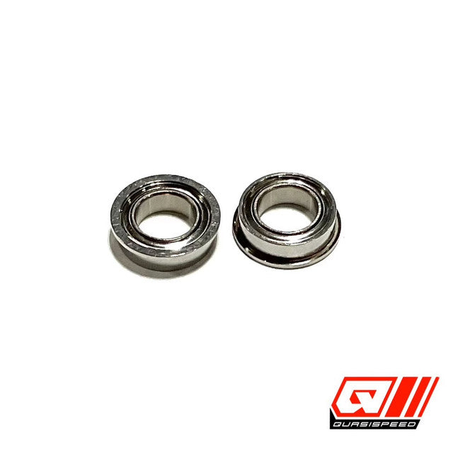 Team GFRP / Quasi Speed 6x10 Ceramic Flanged Bearings (2), QS-6042