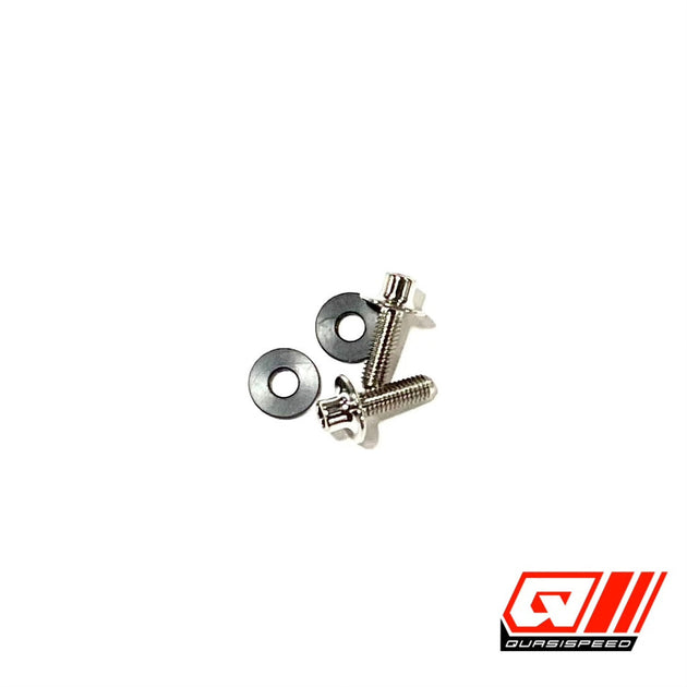 Team GFRP / Quasi Speed 9mm Titanium Motor Screws (2) QS-6840