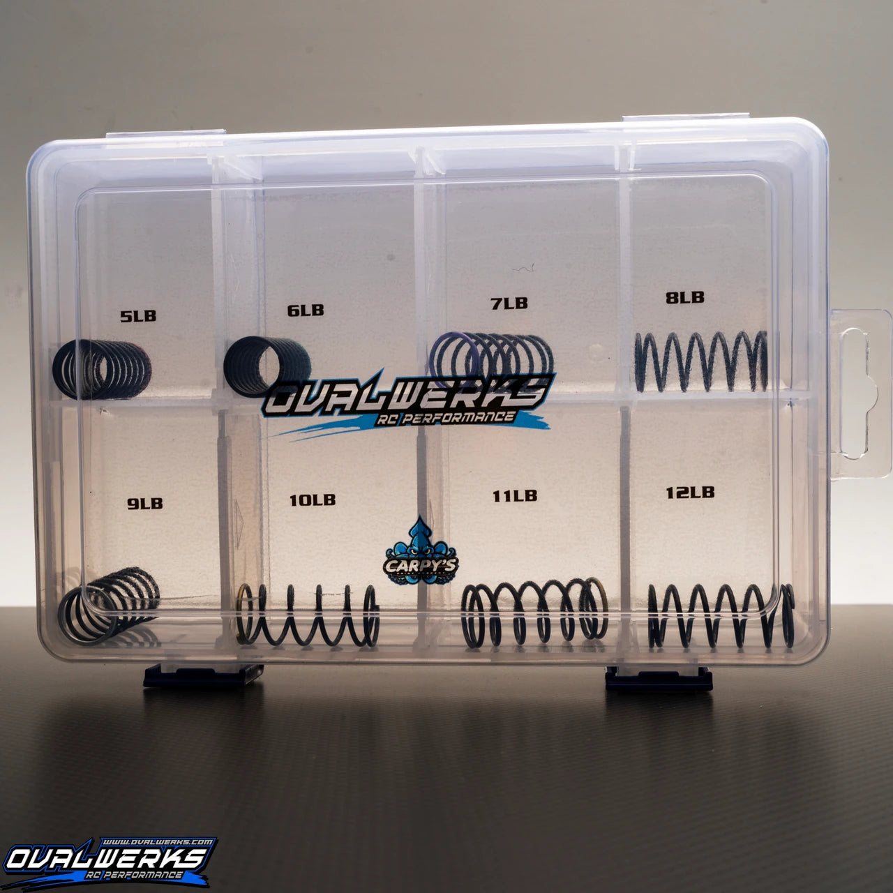 Ovalwerks Complete Center Shock Spring Set With Storage Case