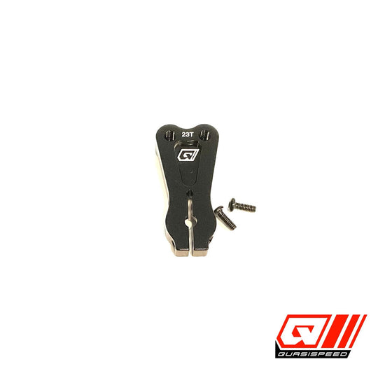 Team GFRP / Quasi Speed Clamping Style Servo Horn, 23T Metric QS-1035-23T