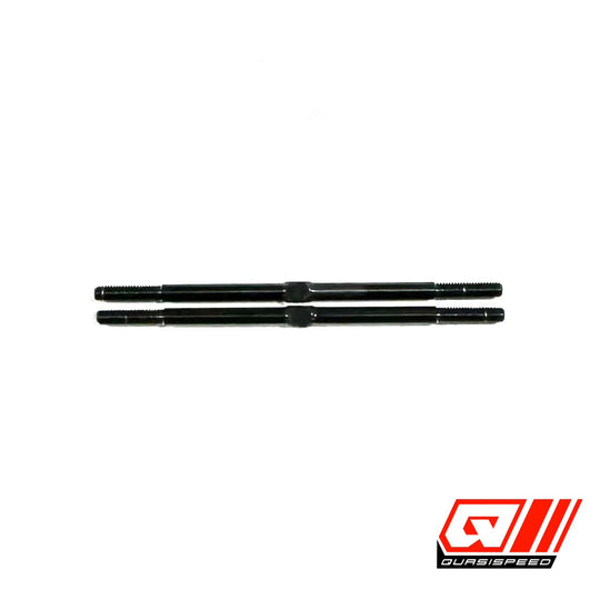 Team GFRP / Quasi Speed 70mm Black Titanium Turnbuckles, QS-1270B