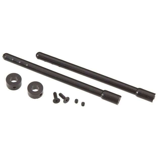 Duratrax Nylon Body Post Black 4" (2)