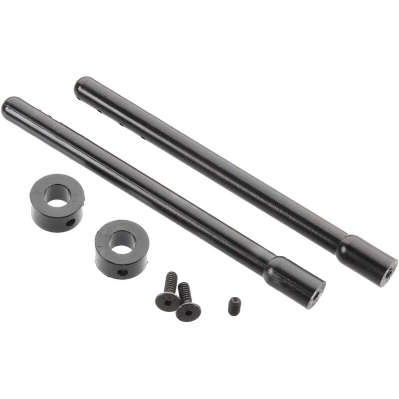 Duratrax Nylon Body Post Black 3.5" (2)